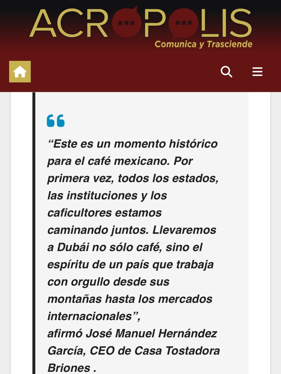 Acrópolis · cita destacada