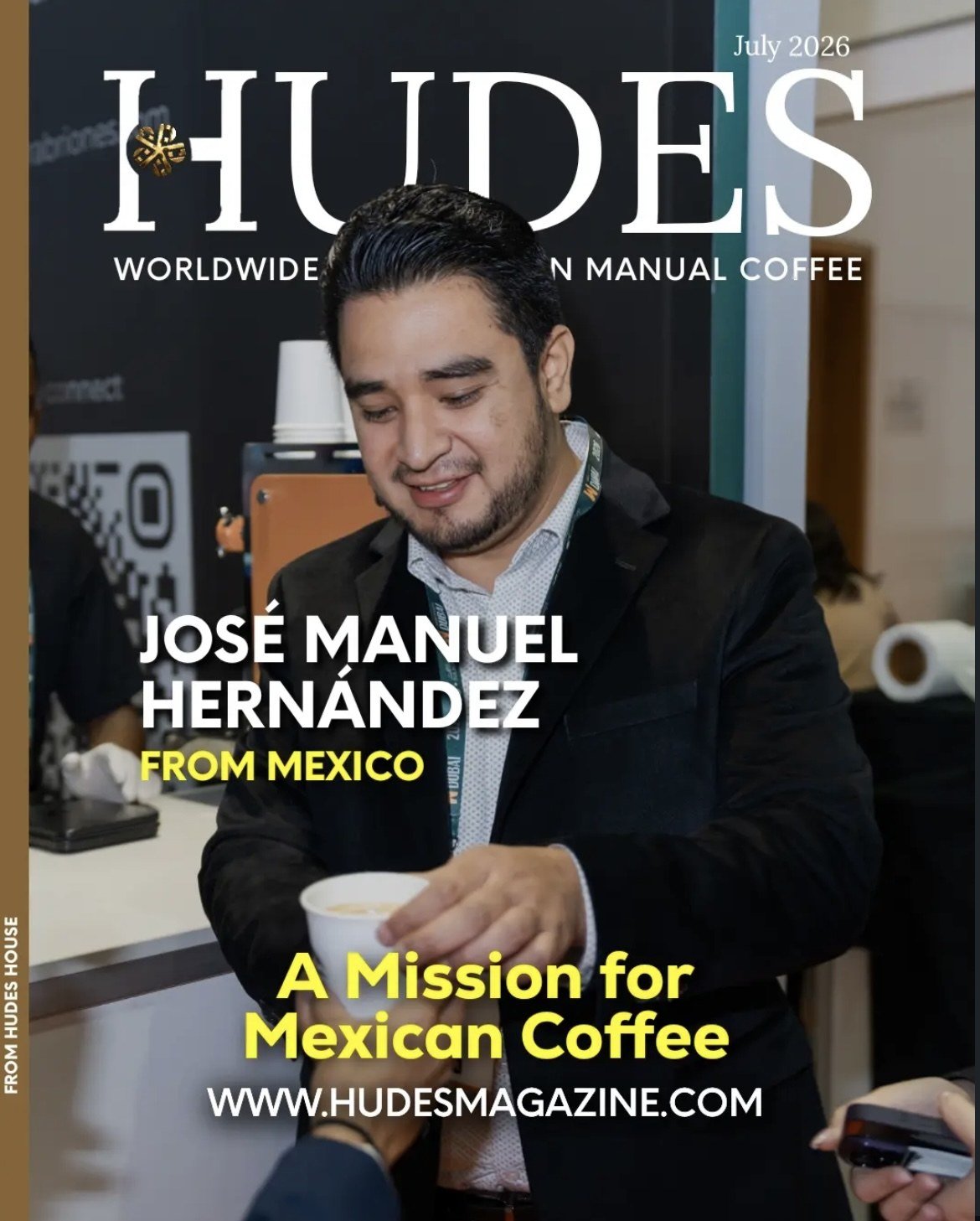 Hudes Magazine cover featuring José Manuel Hernández García
