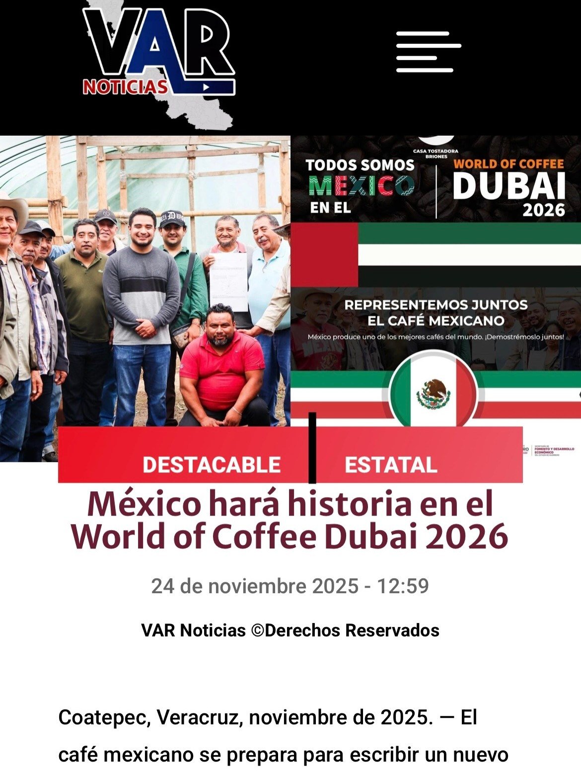 VAR Noticias · artículo