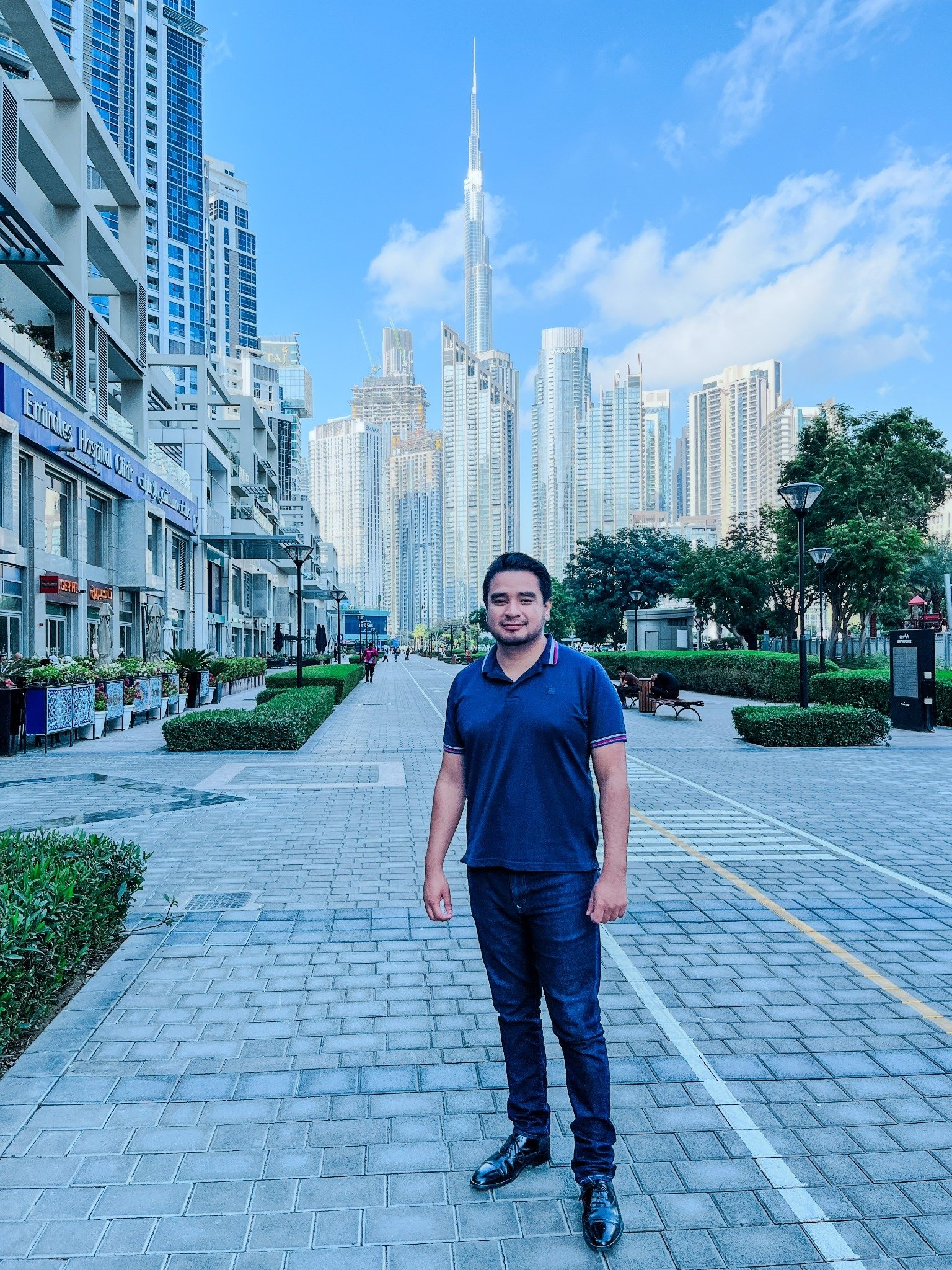 José Manuel Hernández García in Dubai, EAU