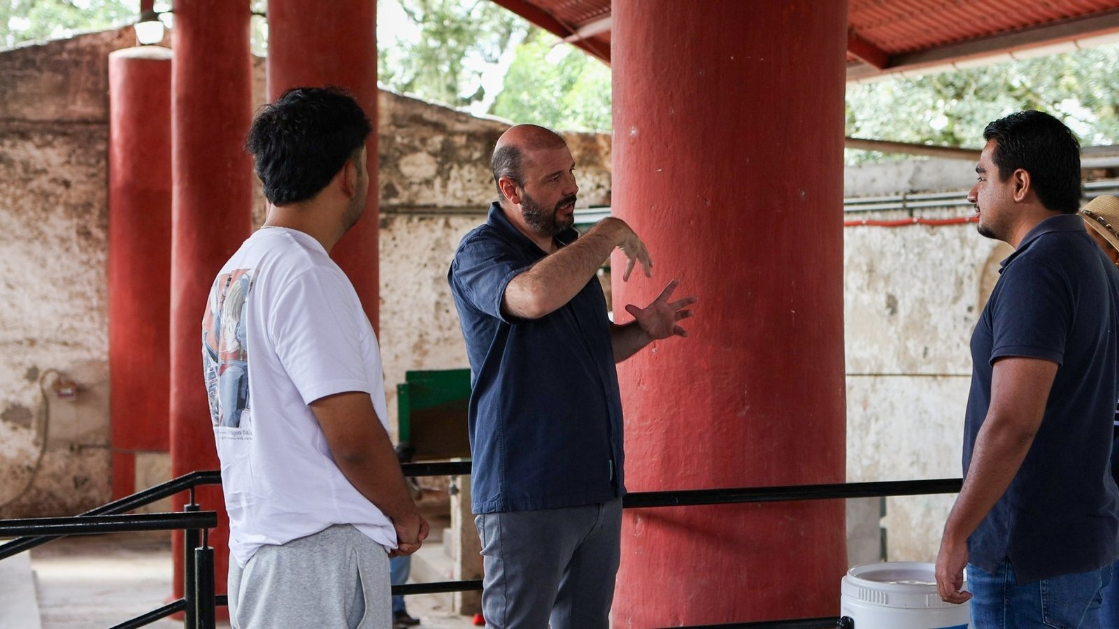 Visitando a productores de Pacho Nuevo, Veracruz