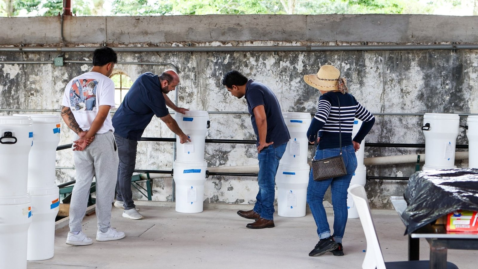 Visitando a productores de Pacho Nuevo, Veracruz