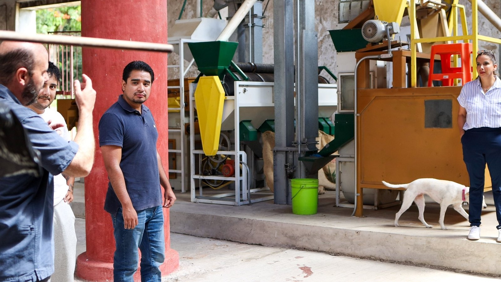 Visitando a productores de Pacho Nuevo, Veracruz
