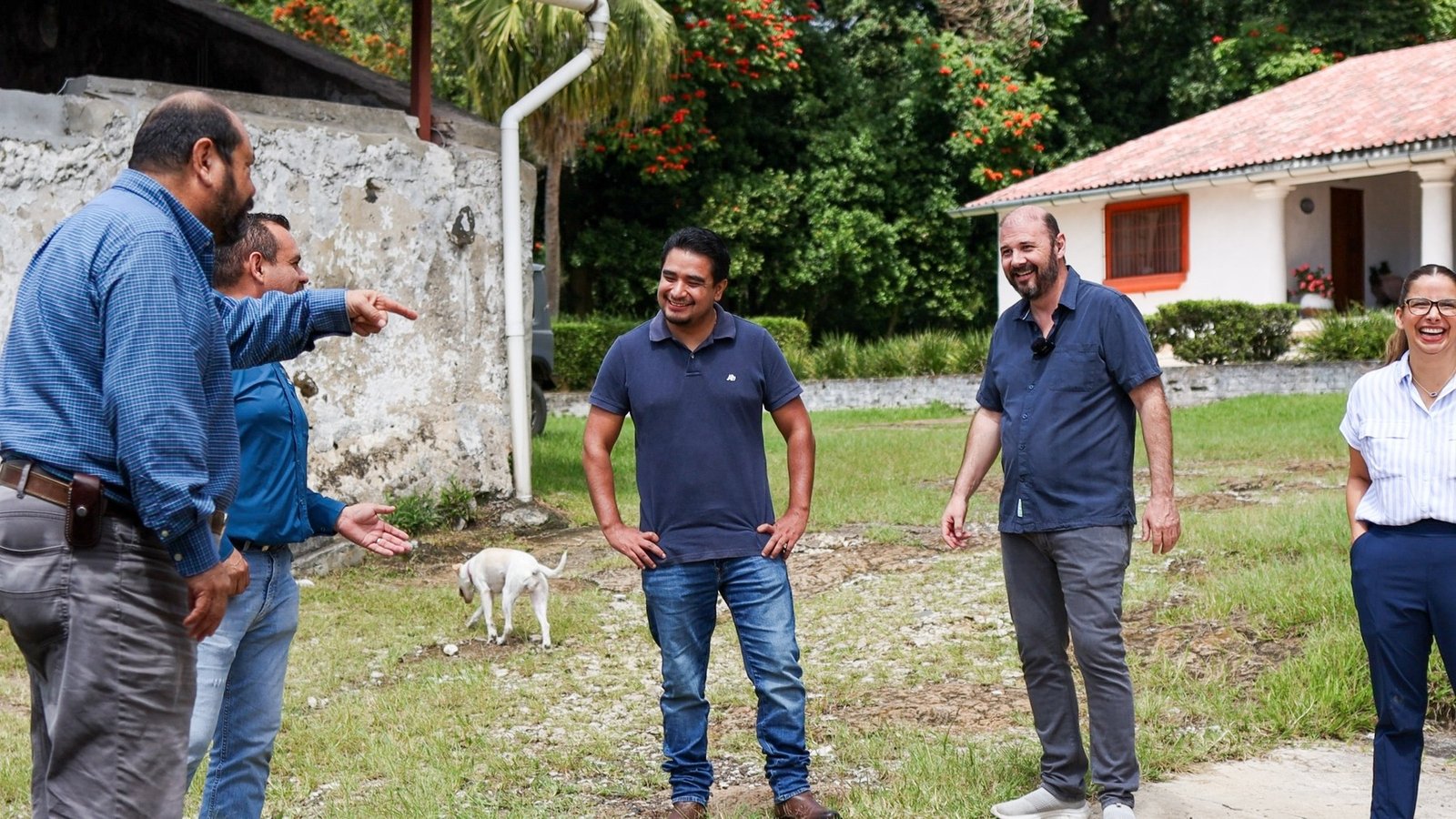 Visitando a productores de Pacho Nuevo, Veracruz