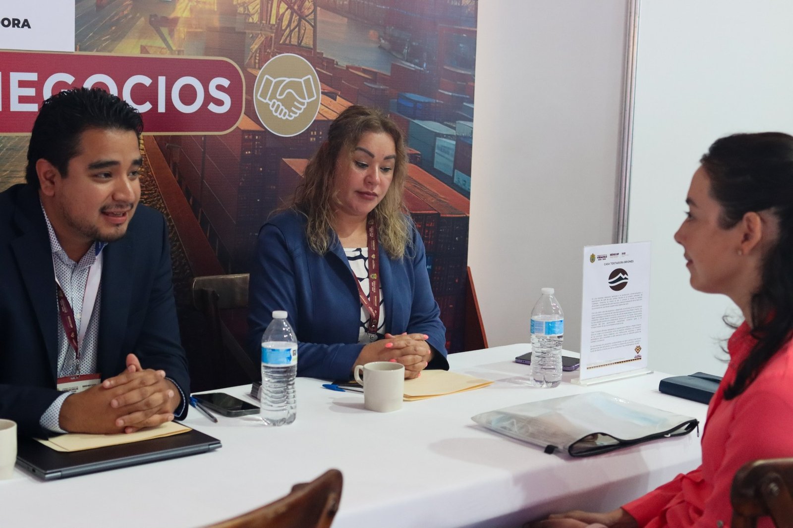 Escuchando a productores en el evento SEDECOP Veracruz te Impulsa